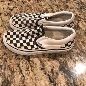 Vans Shoes - Vans slip ons- big boy size 2 Vans Shoes - Vans slip ons- big boy size 2